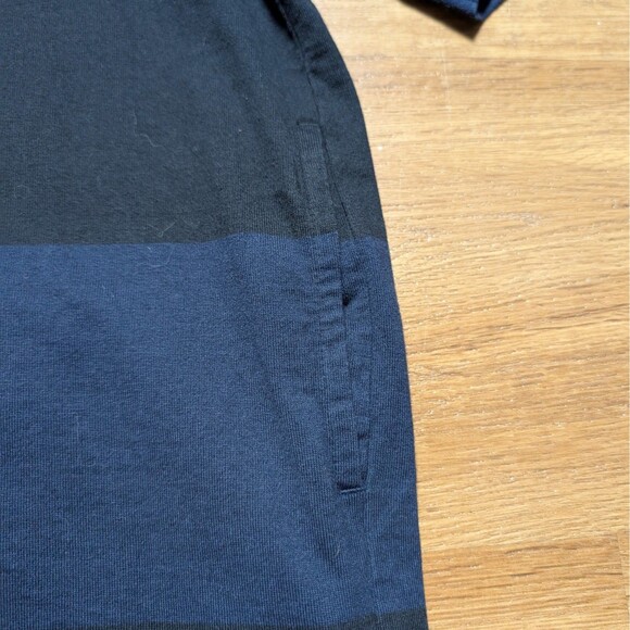 Uniqlo Black and Blue Striped Mini Dress - Picture 2 of 10